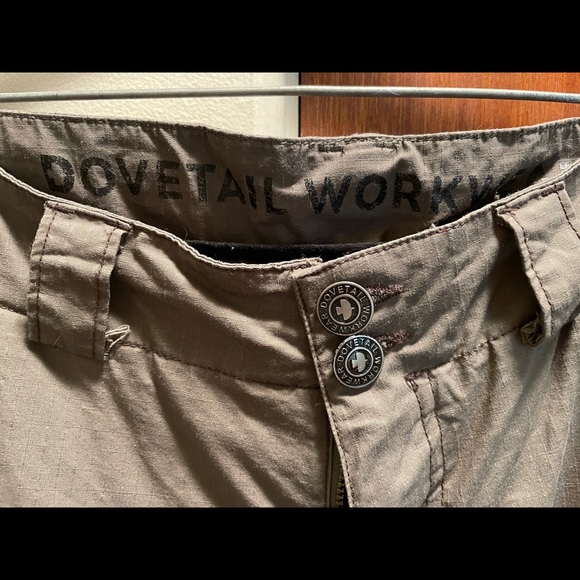 Dovetail ripstop Day Construct in olive green. Size 10 - Picture 6 of 7